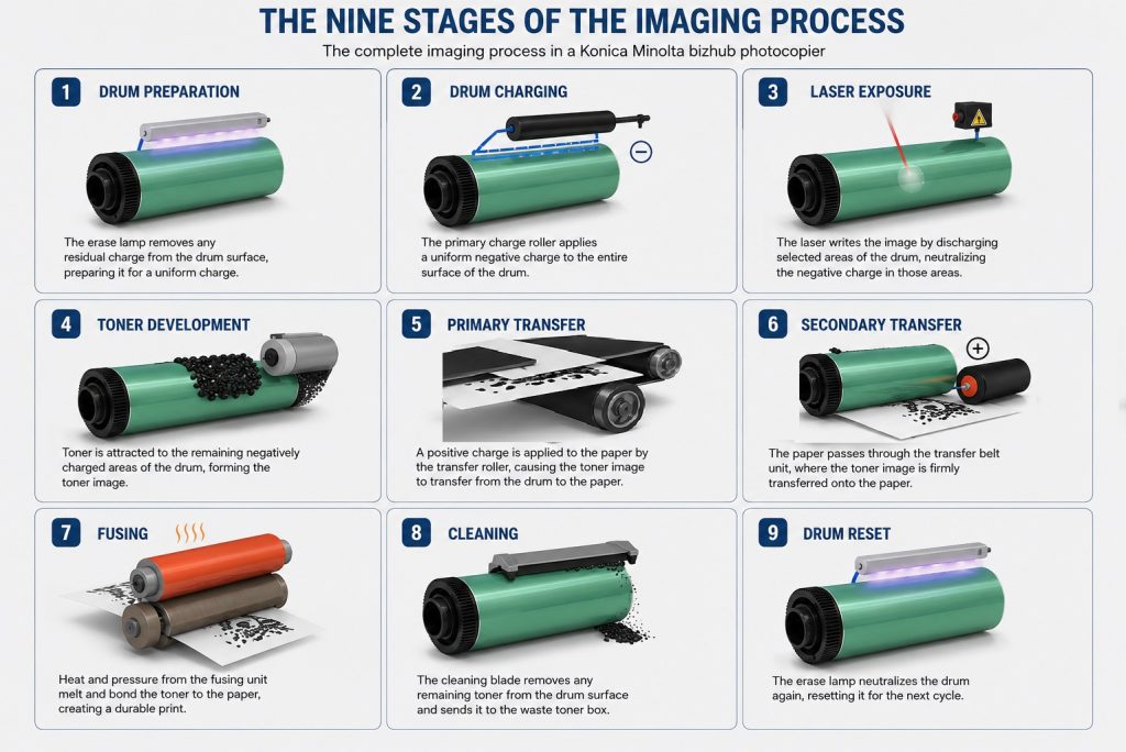 The Nine Stages of the Imaging Process